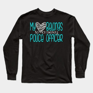 Police Officer's Wife Long Sleeve T-Shirt